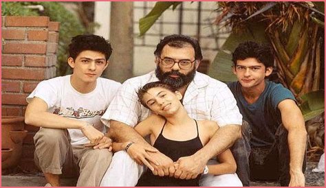 Legendary filmmaker Francis Ford Coppola and his family
